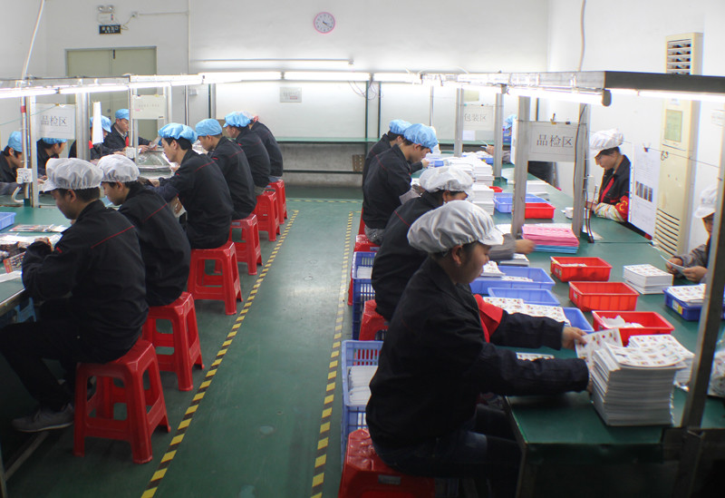 Dongguan Color Wind Plastic Product.LTD fabrika üretim hattı
